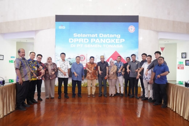Kunjungan DPRD Pangkep ke PT Semen Tonasa Perkuat Sinergi Pembangunan Daerah