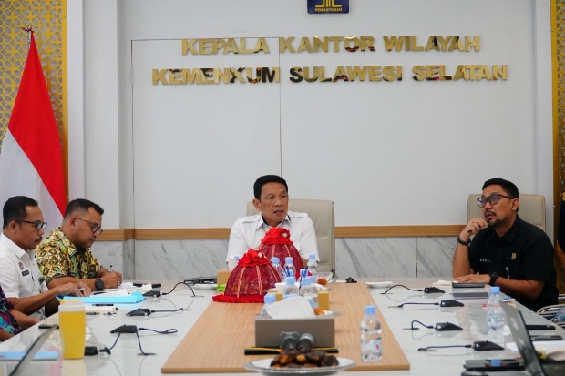 Jelang Penilaian TPN, Kemenkum Sulsel Fokus Matangkan Persiapan Menuju Predikat WBBM