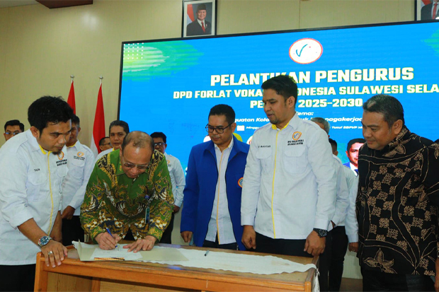 DPD Forlat Vokasi Sulsel Dilantik, Siap Tingkatkan Profesionalitas LPK