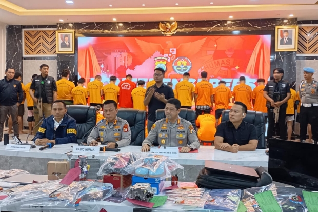 Tersangka Aksi Kerusuhan Makassar Bertambah Jadi 53 Orang
