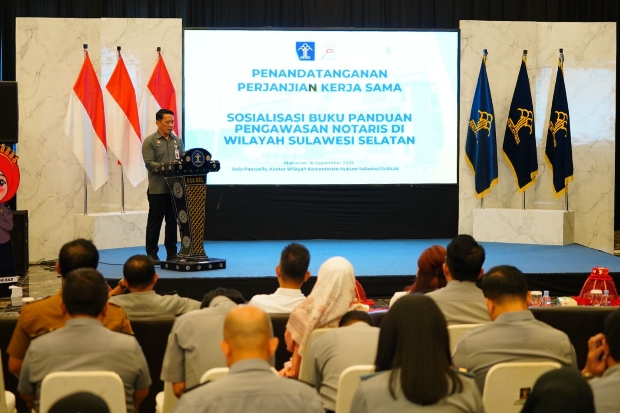 Sinergi Kemenkum dan INI Sulsel, Pengawasan Notaris Kini Lebih Optimal