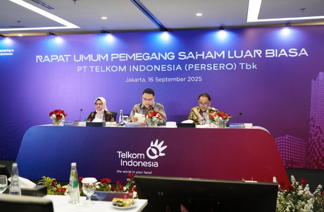 RUPSLB 2025: Telkom Tetapkan Perubahan Pengurus, Perkuat Transformasi Digital