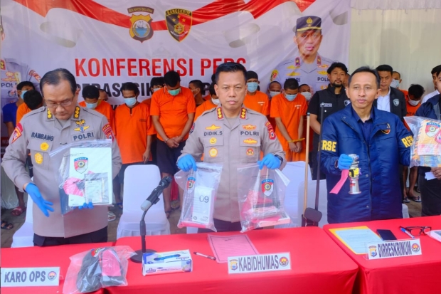 Kasus Curanmor Dominasi Hasil Pengungkapan Operasi Sikat Lipu 2025