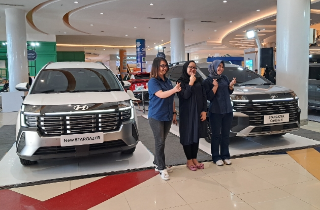 Hyundai Stargazer Cartenz & Cartenz X Resmi Mengaspal di Makassar