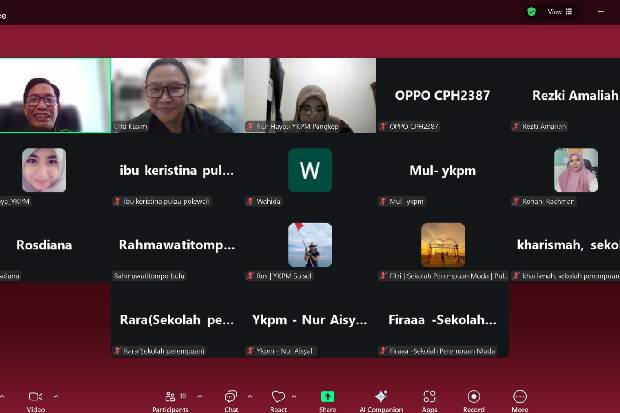 YKPM dan Sekolah Perempuan Kawal Isu Gedsi Hingga Masuk Renstra OPD Pangkep