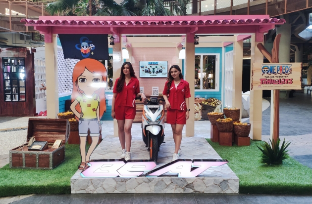 Kolaborasi Eksklusif Honda BeAT x One Piece Tahilalats Hadir di Makassar