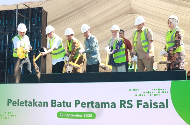Transformasi Besar! Jusuf Kalla Resmikan Pembangunan RS Faisal yang Lebih Modern