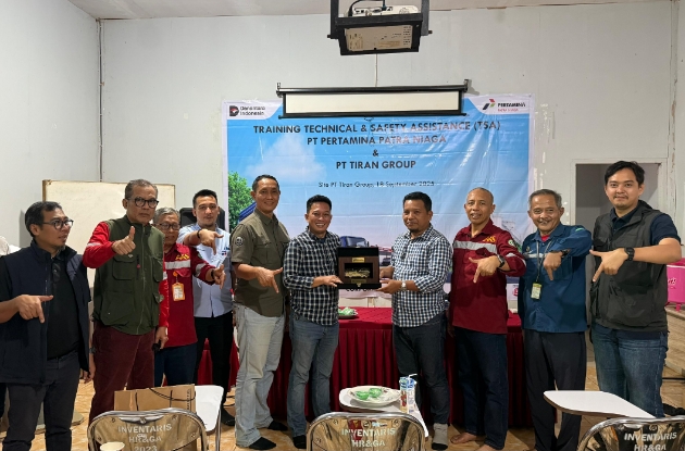 TSA Pertamina Sulawesi Dukung Operasional Aman di PT Tiran Indonesia