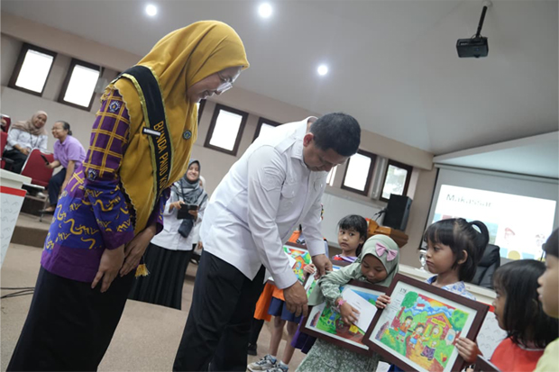 Semarak HAN 2025, Lomba Mewarnai Jadi Wadah Cetak Generasi Kreatif Makassar