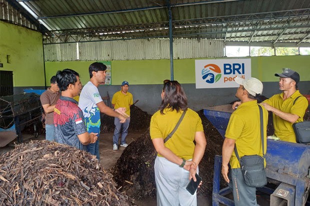 BRI Peduli Beri Pelatihan Diversifikasi dan Penguatan Mutu Pupuk Kompos di Bali