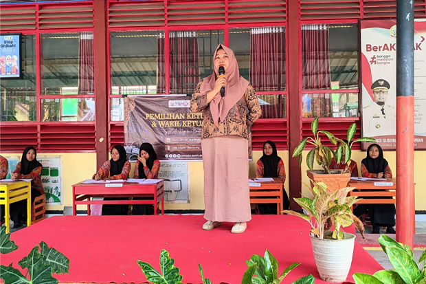 Bawaslu Bantaeng Dorong Demokrasi Sehat Lewat Pemilihan OSIS
