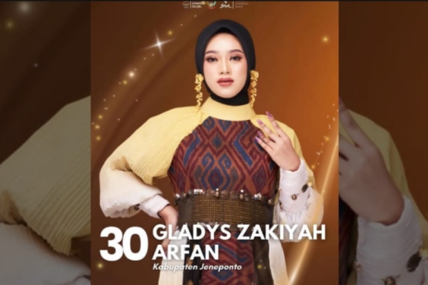 Bupati Jeneponto Ajak Dukung Gladys Zakiyah Arfan Finalis Duta Wisata Sulsel 2025