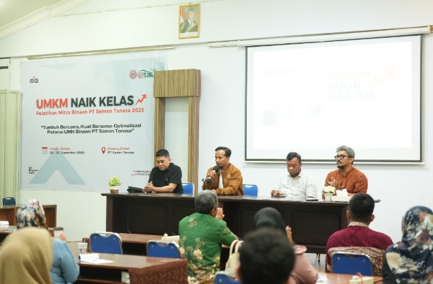 UMKM Naik Kelas, PT Semen Tonasa Gelar Pelatihan untuk Pemberdayaan Ekonomi Lokal