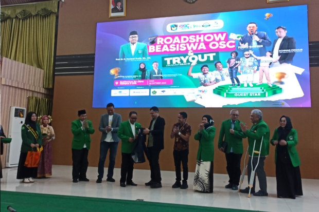 UMI Jadi Tuan Rumah Roadshow Try Out Beasiswa OSC di Makassar