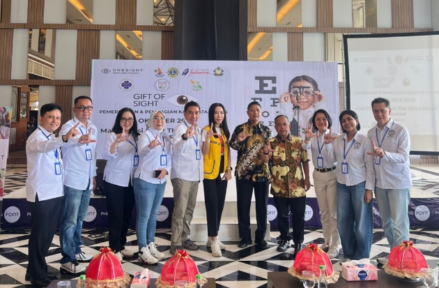 IHGMA Sulsel Bagikan 500 Kacamata Gratis untuk Lansia