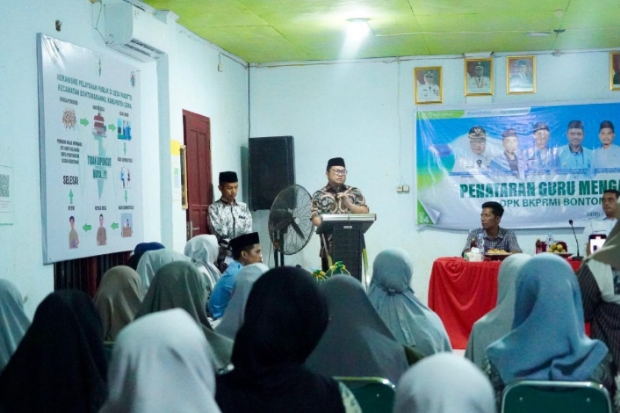 Kolaborasi Pemerintah dan BKPRMI Dorong Pembinaan Guru Mengaji di Gowa