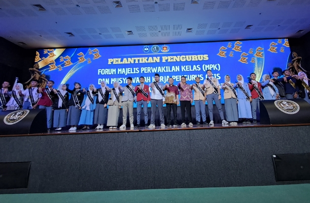 MPK & MKP OSIS Makassar Resmi Dilantik, Ruang Kolaborasi Pelajar untuk Berkarya