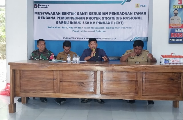 PLN Siapkan Pengembangan GI 150 kV Pinrang dengan Dukungan Masyarakat
