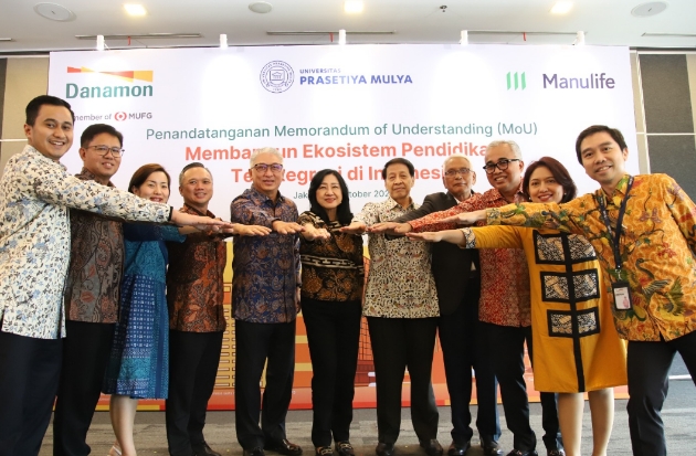 Kolaborasi Danamon, Manulife, & Universitas Prasetiya Mulya Hadirkan Prasmul EduWealth