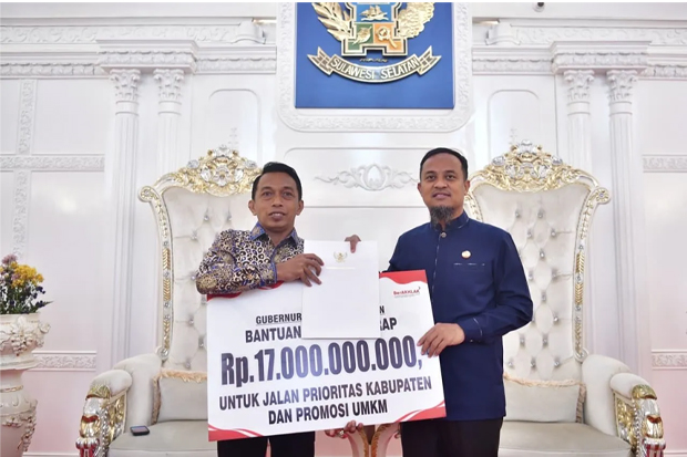 Pemkab Sidrap Terima Bantuan Rp17 Miliar dan Benih Padi dari Pemprov Sulsel