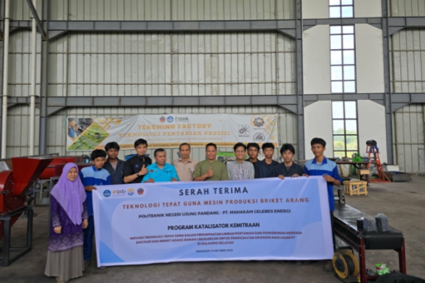 Tim Riset PNUP Serah Terima Teknologi Kepada PT Mahakam Celebes Energi