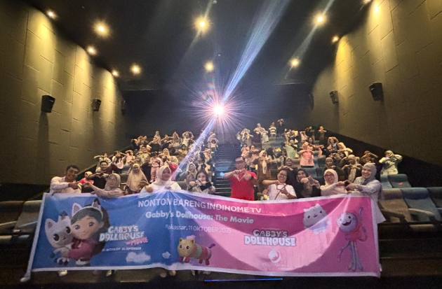Ajak Pelanggan Nobar, IndiHome Hadirkan Akhir Pekan Penuh Warna di Makassar