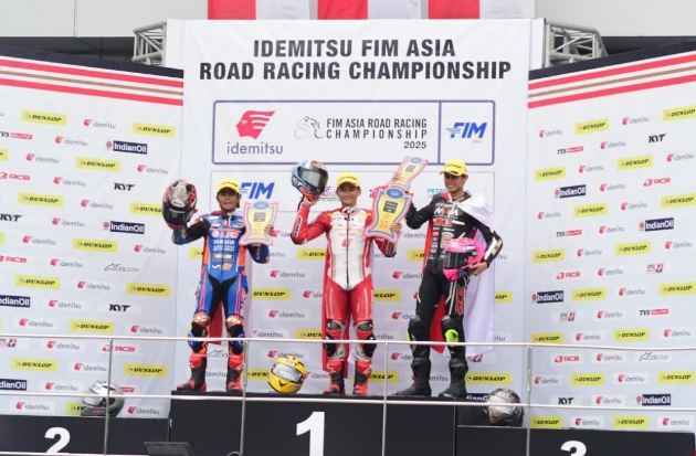 CBR Series Melesat, Pembalap Astra Honda Raih Tiga Podium ARRC Malaysia