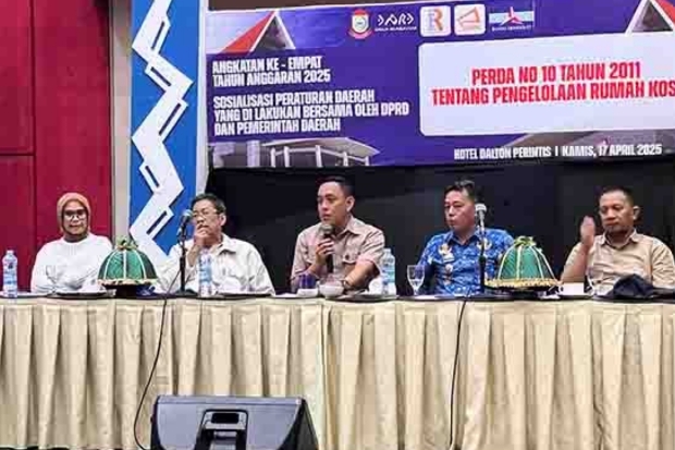 DPRD Makassar Sosialisasi Perda Pengelolaan Rumah Kost