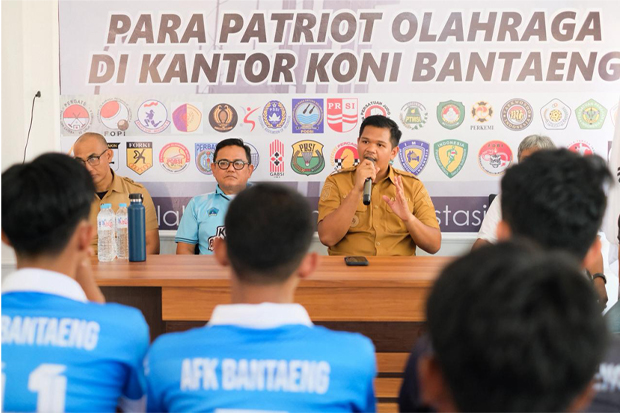 Lepas Kontingen Cabor Futsal, Bupati Uji Nurdin Yakin Bantaeng Lolos Babak Kualfikasi