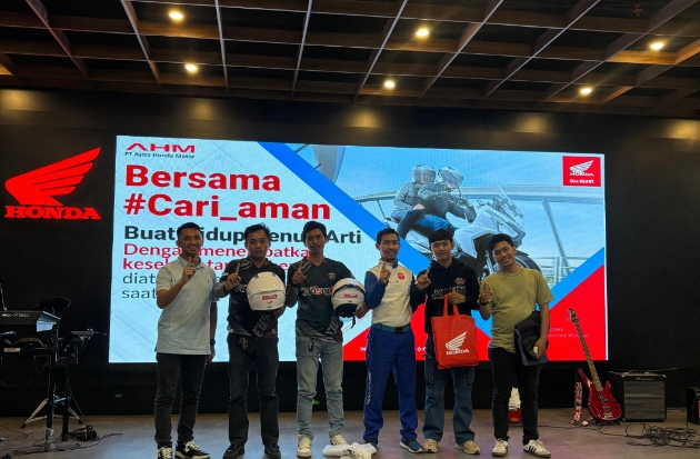 Asmo Sulsel Kopdar Bareng Komunitas PCX dan Stylo, Gaungkan HBD 2025