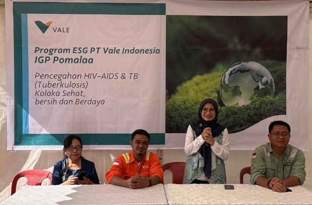 PT Vale Dorong Kolaka Sehat Lewat Sosialisasi Pencegahan HIV-AIDS & TB