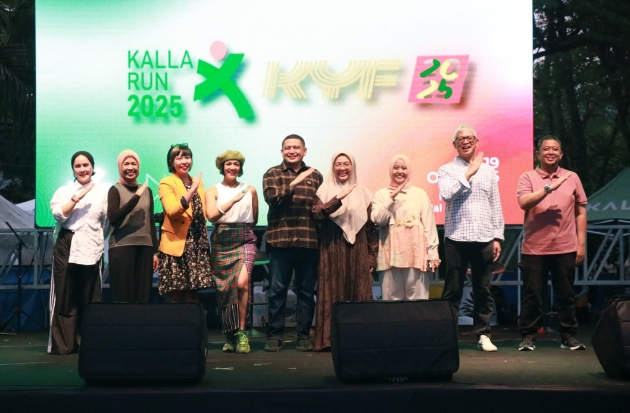 KYF & Kalla Run 2025 Sukses Gaungkan Gaya Hidup Sehat