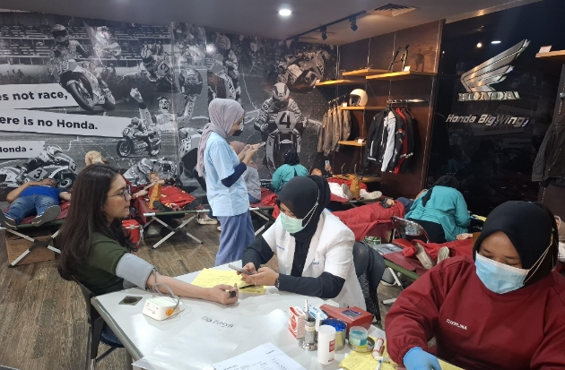 Peduli Sesama, Astra Motor Sulsel Gelar Aksi Donor Darah