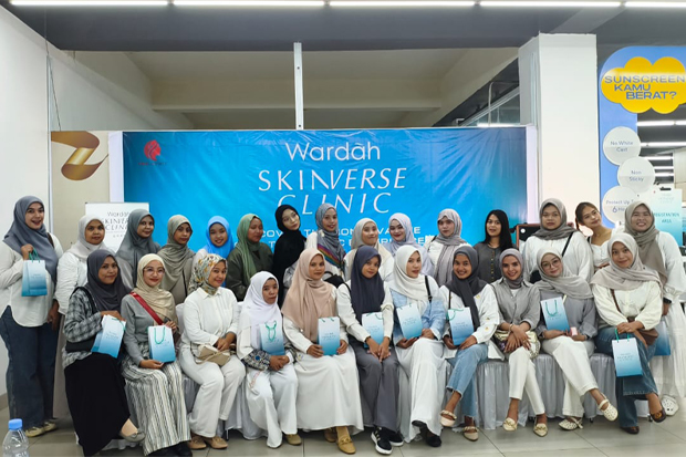 Dua Sesi Penuh Antusiasme, Wardah Skinscience Class Sukses Digelar di CitraCosmetic Perintis