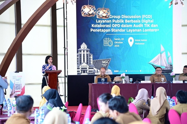 FGD Kominfo Makassar Fokus Tetapkan Standar Layanan dan SLA Lontara+