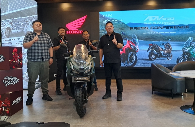 Honda New ADV 160 Diperkenalkan di Makassar: Gaya SUV dengan Fitur Canggih