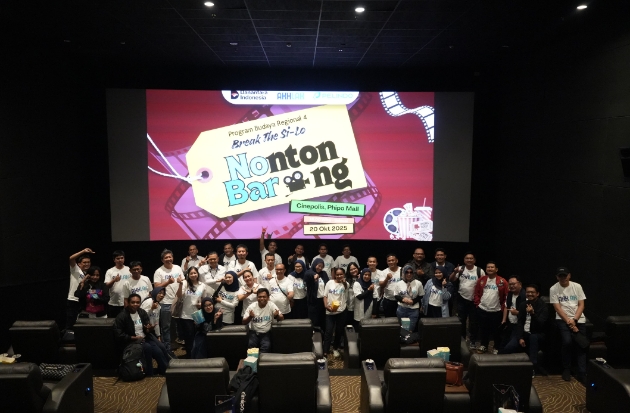Pelindo Regional 4 Perkuat Kolaborasi Antarpegawai Lewat Nonton Bareng