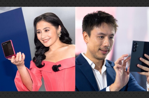 Cerita Prilly Latuconsina & Andy Garcia tentang Kecanggihan HP Lipat Samsung