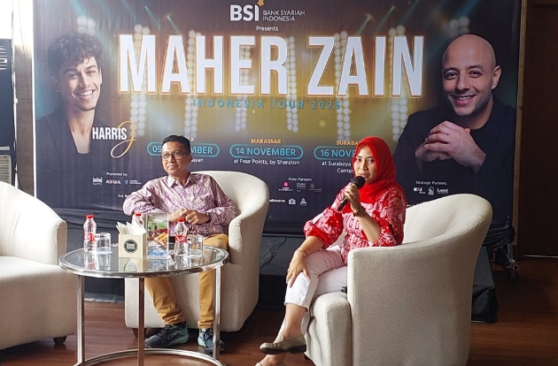 Konser Maher Zain di Makassar Tebar Pesan Perdamaian, Target 4.000 Penonton