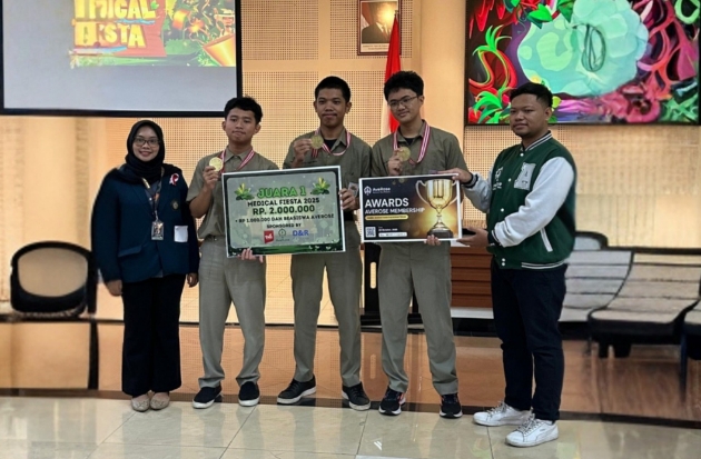 SMA Islam Athirah Bone Sabet Juara 1 Nasional Medical Fiesta 2025