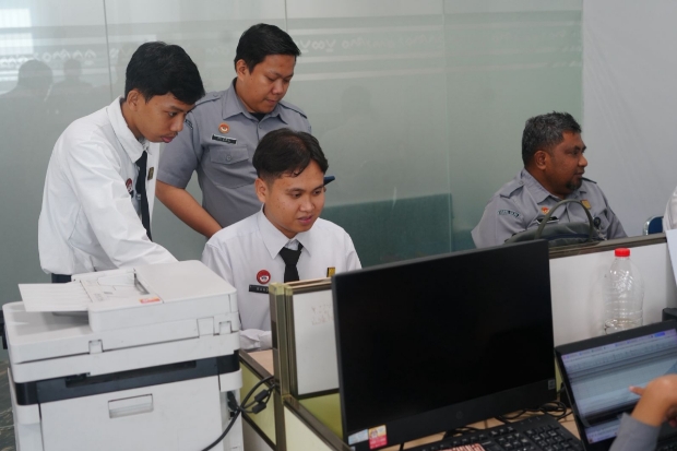 Antisipasi Ancaman Siber, Kemenkum Sulsel Lakukan Screening Jaringan di Perangkat Pegawai