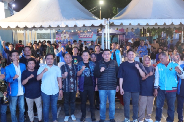 Didampingi Kadis Kominfo, Walkot Munafri Minta KNPI Perkuat Peran Pembinaan Pemuda