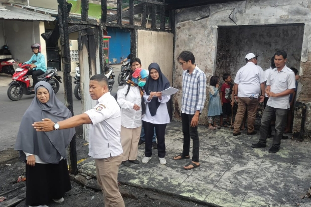 Perumda Pasar Makassar Siap Bantu Pemulihan Pasar Kerung-Kerung Pasca Kebakaran