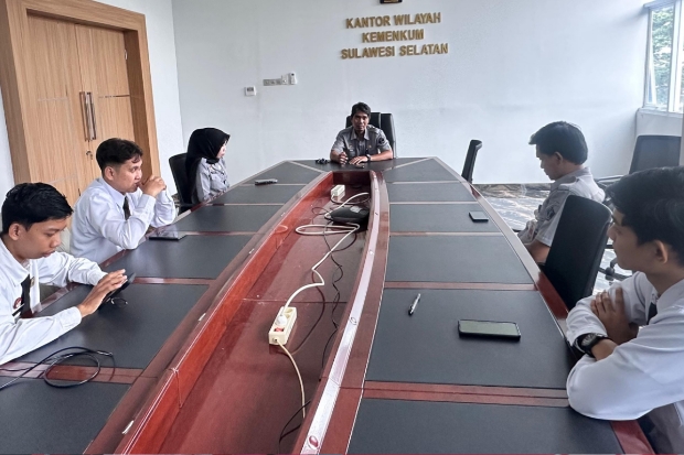 Kemenkum Sulsel Minta Tim Humas Perkuat Kinerja dan Publikasi Informasi Publik