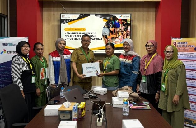 Pertamina Perkuat Peran Kader Posyandu Lewat Pelatihan Komunikasi Gizi