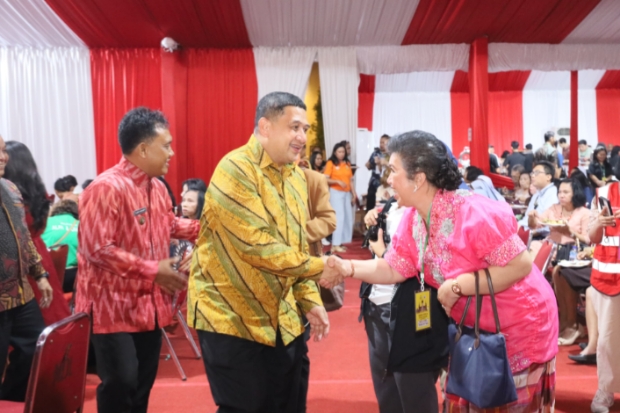Walkot Munafri Gaungkan Moderasi Beragama pada Peresmian Gereja Katedral Makassar