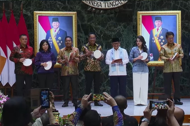 Kakanwil Kemenkum Sulsel Ikuti Peresmian 267 Posbankum Kelurahan se-DKI Jakarta