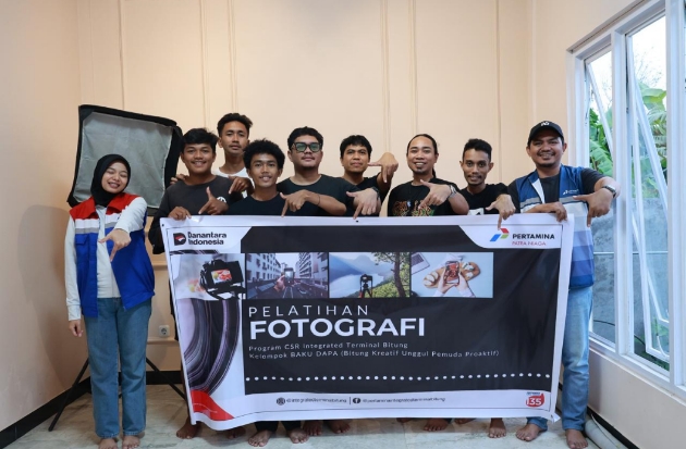 Pertamina Sulawesi Dukung Kreativitas Pemuda Bitung Lewat Pelatihan Fotografi