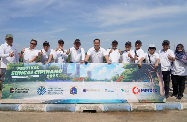 Kolaborasi MIND ID, PT Vale, & KLH Wujudkan Sungai Cipinang yang Bersih - Berdaya