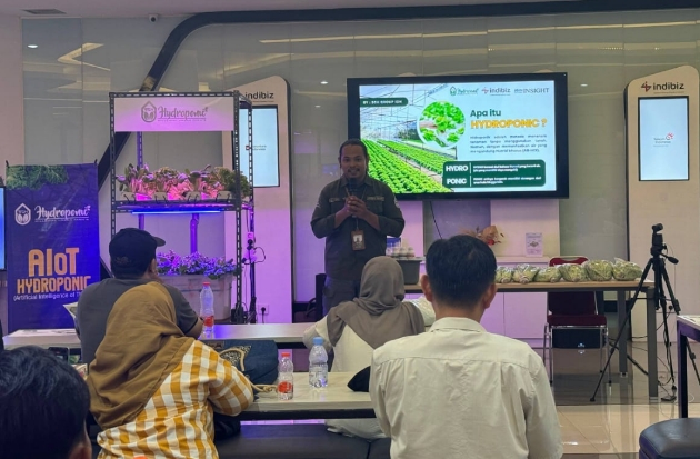 Kolaborasi Indibiz KTI - SGH Kembangkan Wirausaha Hidroponik Modern
